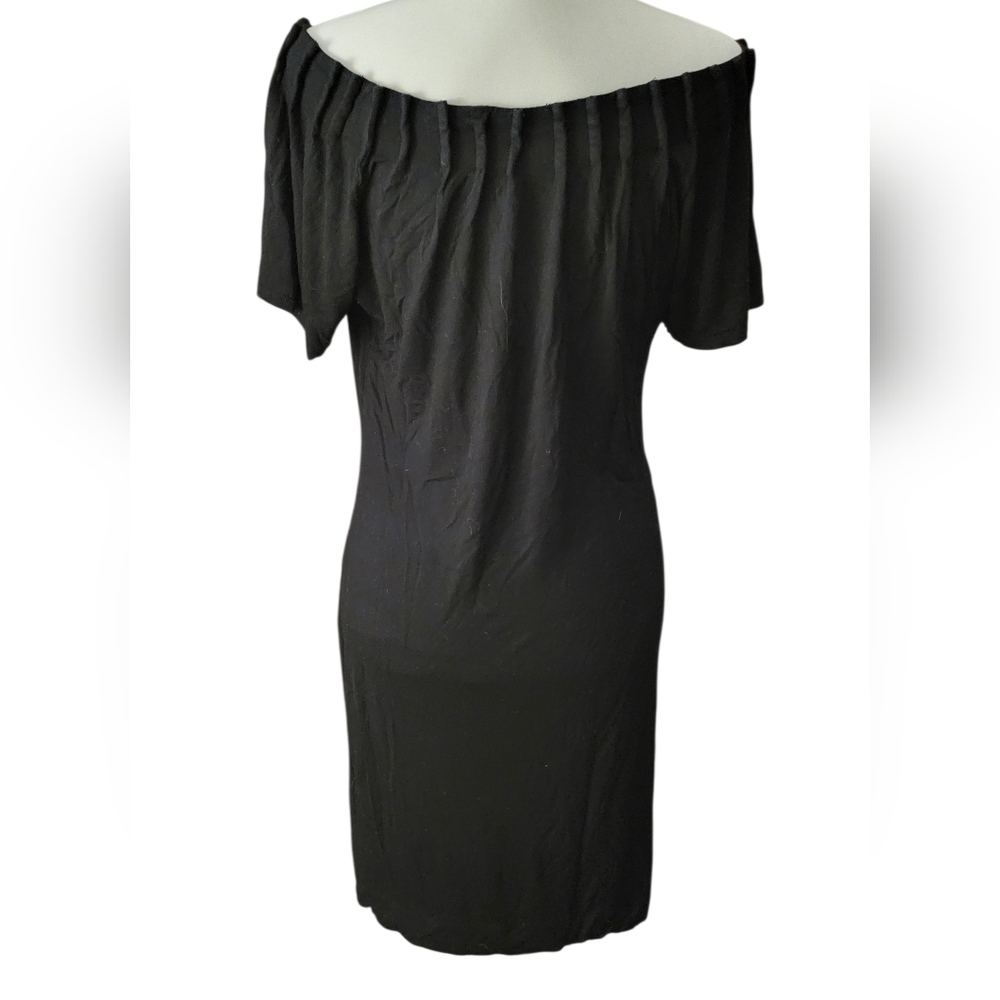M KALAN BLACK LOOSE FIT DRESS - Picture 5 of 9